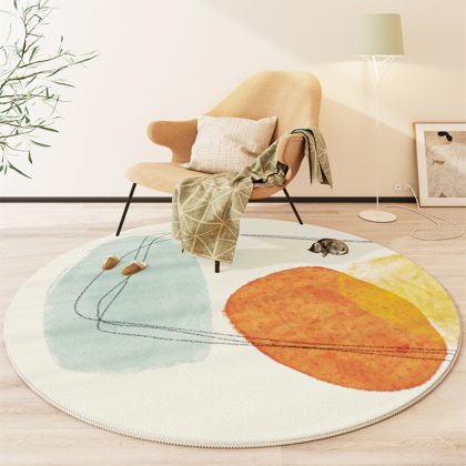 Minimalist Plush Carpets For Living Room