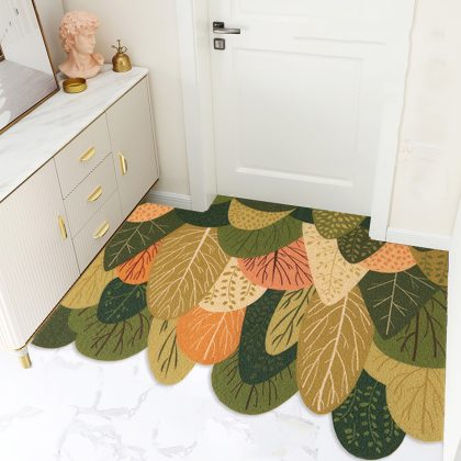 Non-Slip Forest Style Rug Entrance